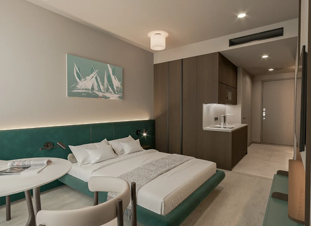 1-Schlafzimmer Apartment