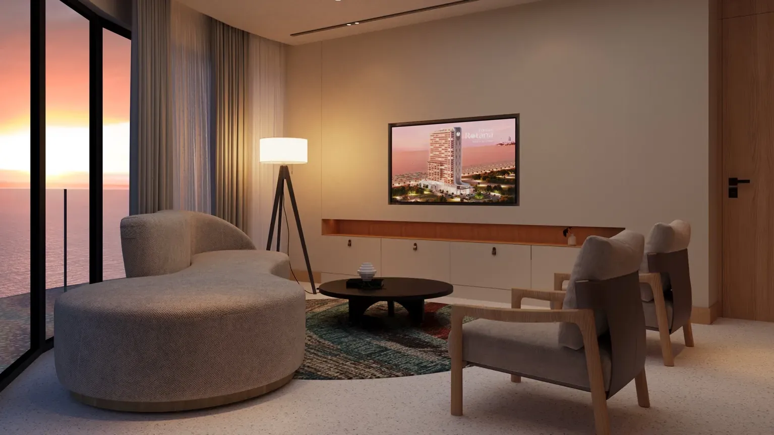 1-Schlafzimmer Apartment