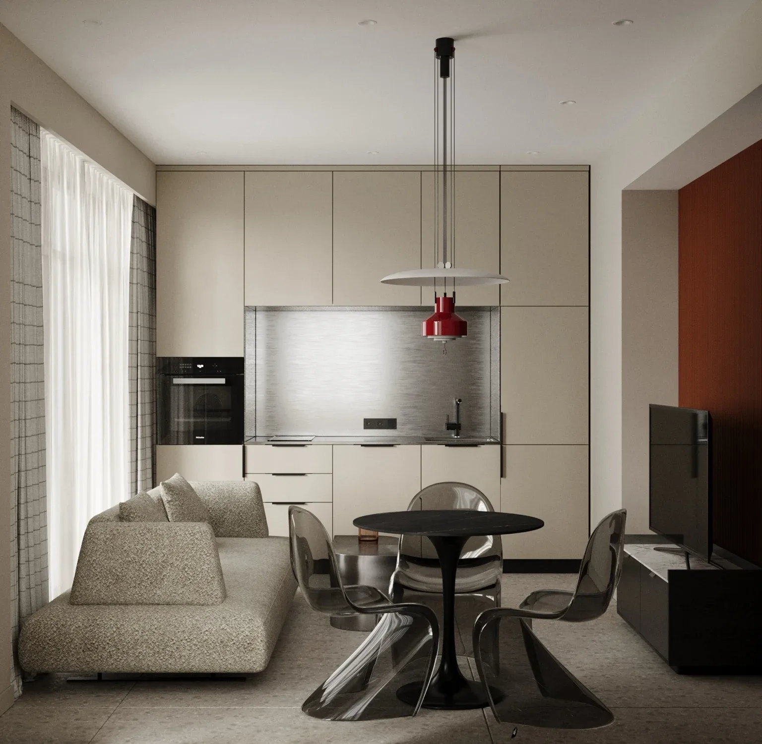 1-Schlafzimmer Apartment