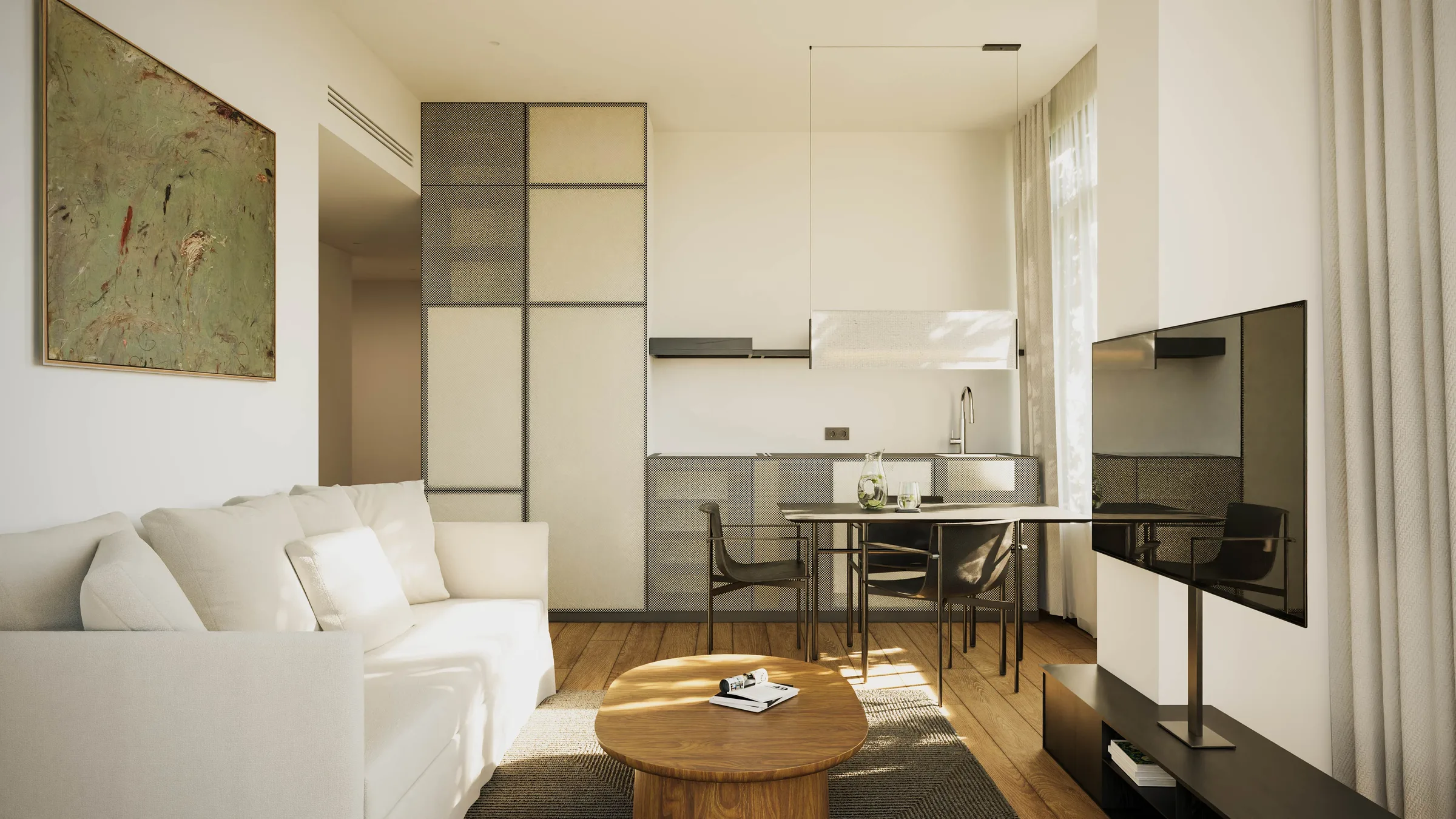 1-Schlafzimmer Apartment