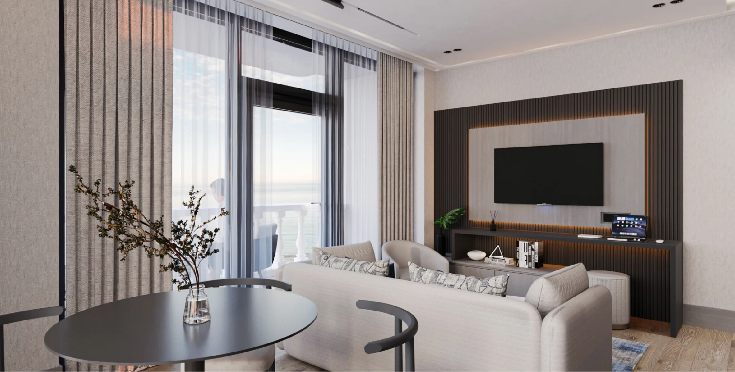1-Schlafzimmer Apartment Deluxe Lounge/ Luxe Lounge